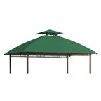 Replacement Canopy for Westbrook A103001601 Grill Gazebo - Riplock 350, Green Spruce