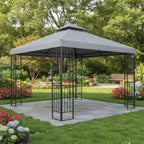 Replacement Canopy for 2020 Mainstays Easy Assembly MS10-301-004-01 10' x 10' Gazebo - Slate Gray, Riplock 350