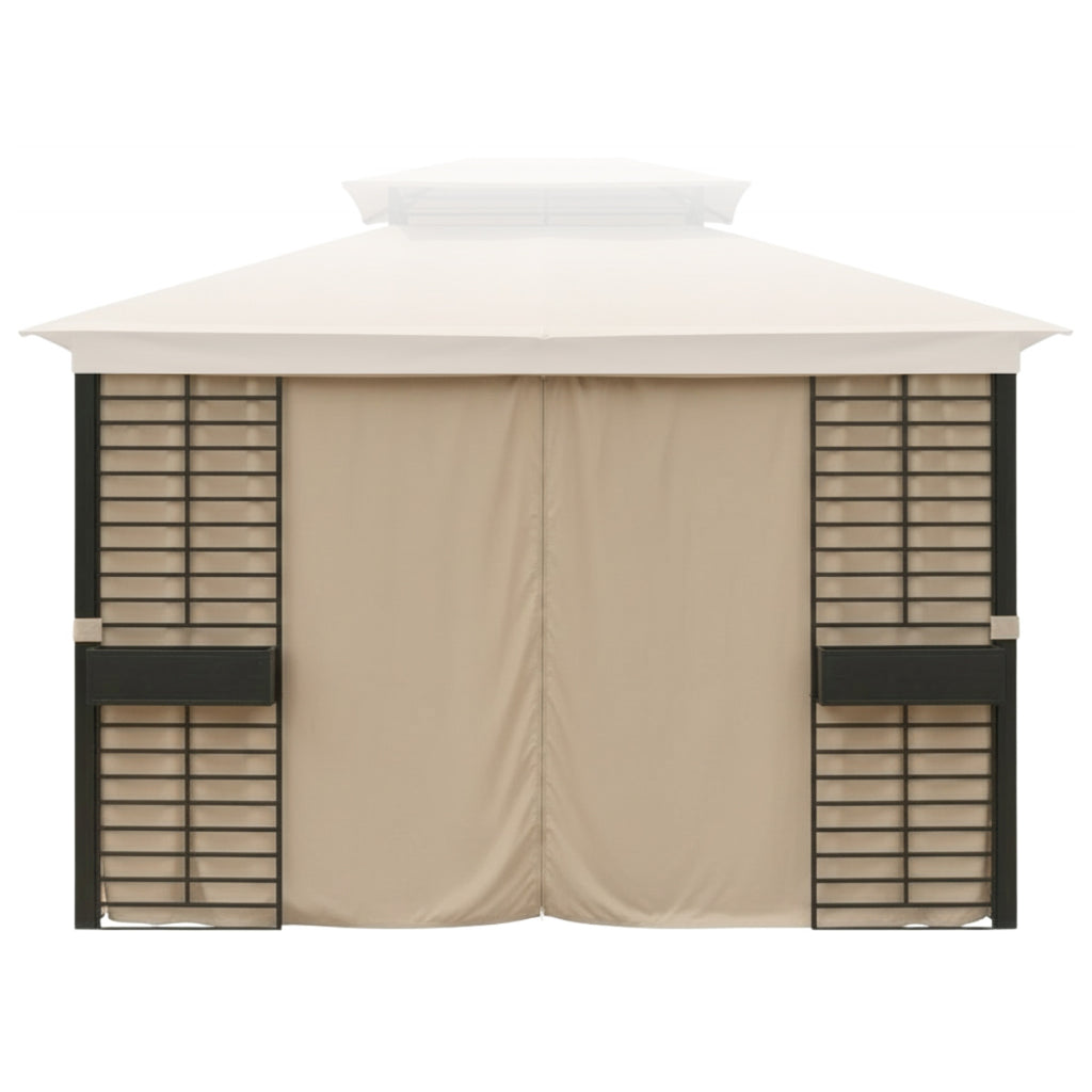 Replacement Curtain Set For Planter Box Gazebo