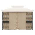 Replacement Curtain Set For Planter Box Gazebo