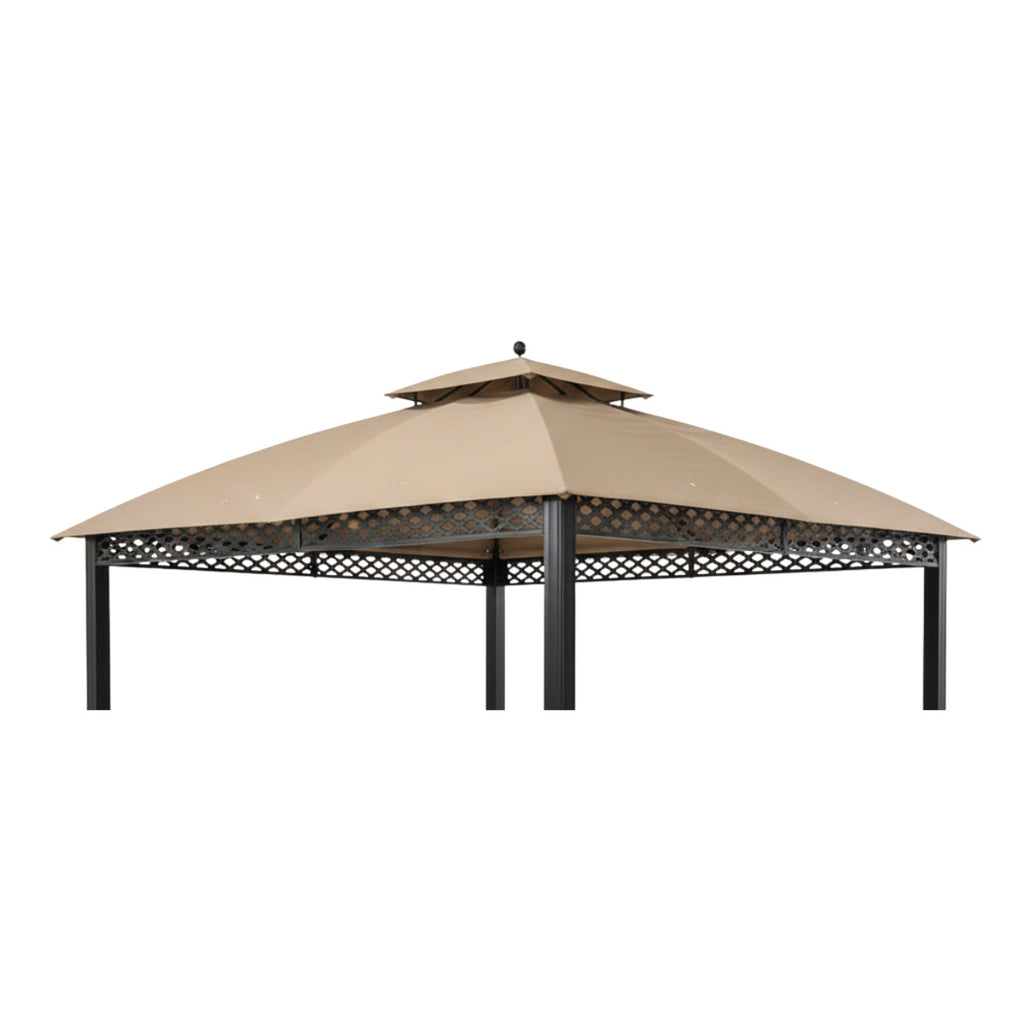 10 x 13 sun shelter with netting wilson and fisher Replacement Canopy for Oakmont Gazebo - 350