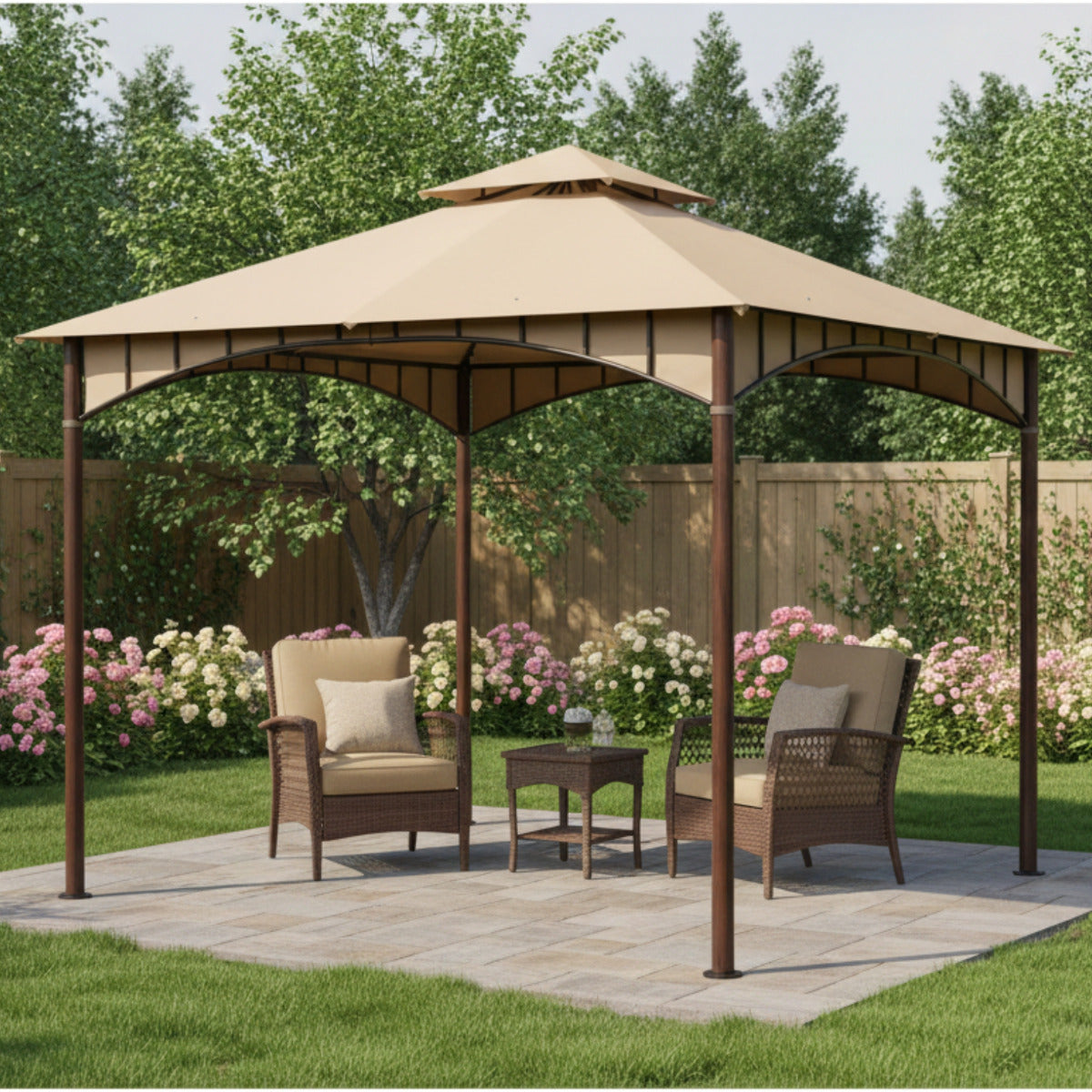 Replacement Canopy for Laurel Canyon GAZ9702 Gazebo - Riplock 350