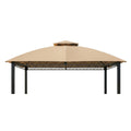 Replacement Canopy for Fabric Top A101014701 10' x 12' Gazebo - Beige, Riplock 350