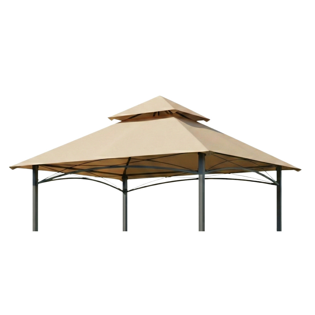 Replacement Canopy for Outsider Grill GFS20317F Gazebo - Beige, Riplock 350