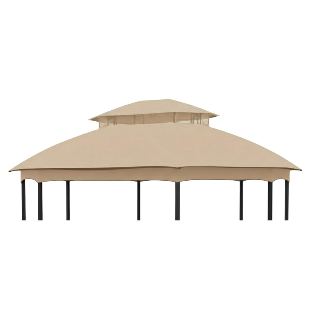 Replacement Canopy for Seagrove A101014900 Gazebo - Beige, Riplock 350