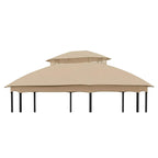 Replacement Canopy for Seagrove A101014900 Gazebo - Beige, Riplock 350
