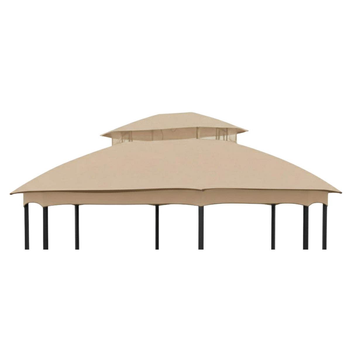 Replacement Canopy for Seagrove A101014900 Gazebo - Beige, Riplock 350