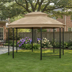 Replacement Canopy for Seagrove A101014900 Gazebo - Beige, Riplock 350