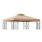 Replacement Canopy for 2020-2022 Aldi Gardenline 7884-20, 22466 10' x 10' Gazebo - Beige, 350