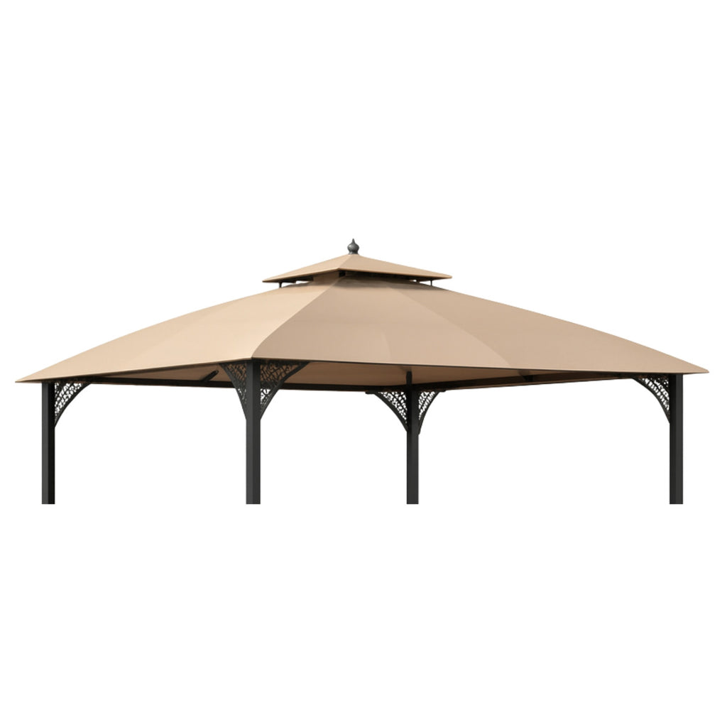 Replacement Canopy for Costway OP70382 10' x 12' Gazebo - Beige, Riplock 350