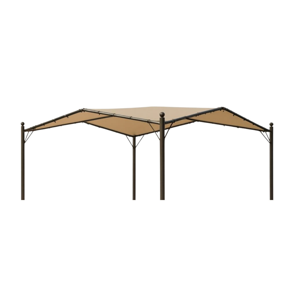 Replacement Canopy for MM Butterfly Pavillion TPGAZ2005 13' x 13' Gazebo - Beige, Riplock 500