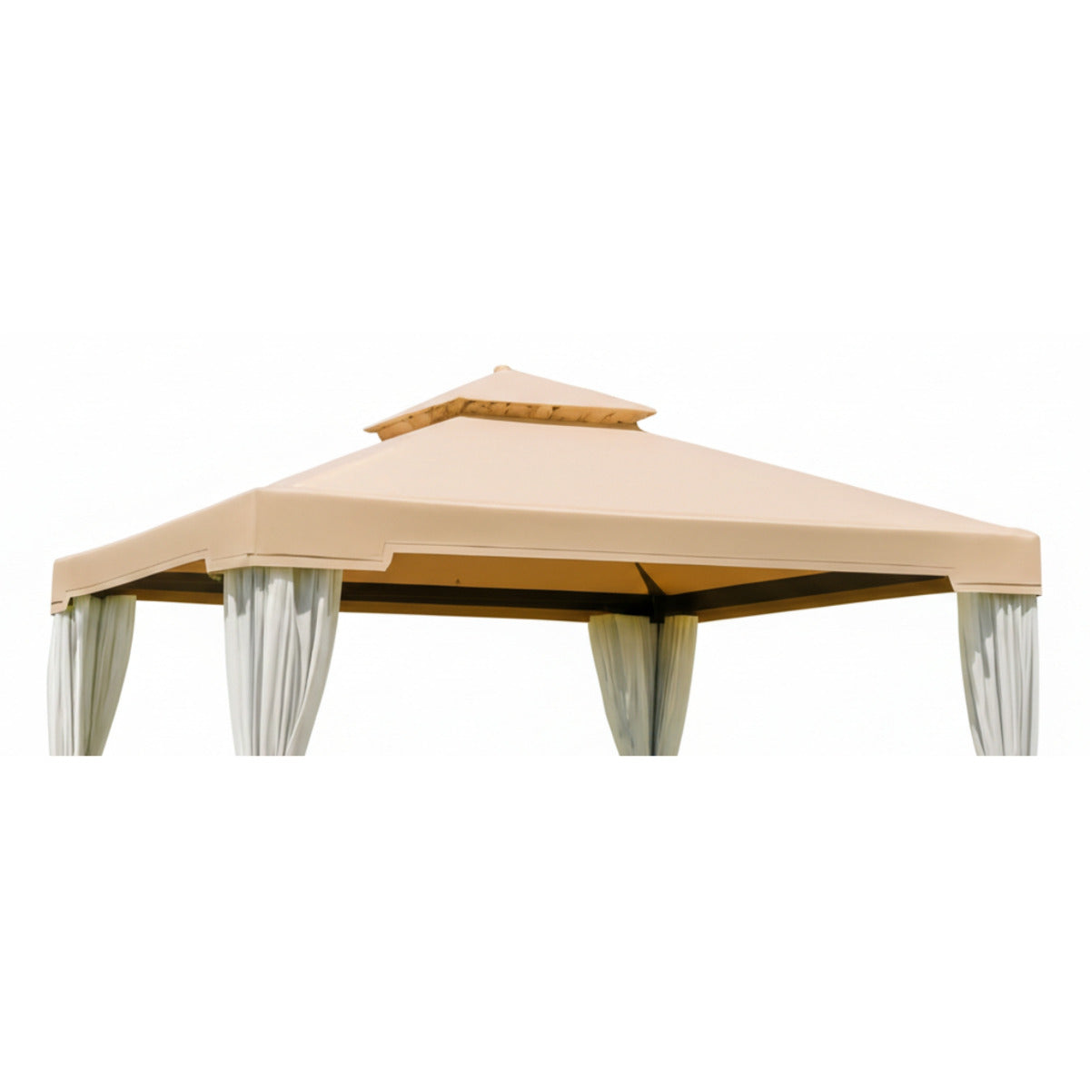 Replacement Canopy for Suncrown F008007B64 10' x 10' Gazebo - Beige, Riplock 350