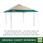 Replacement Canopy for Coleman Oasis 1606532 13' x 13' Single Tier Tent - Riplock 350