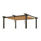 Replacement Canopy for Kozyard Domi 10' x 10' Pergola - Beige, Riplock 350