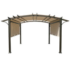 Replacement Canopy for Orchard Park A106009001 11' x 13' Pergola - Beige, Riplock 350