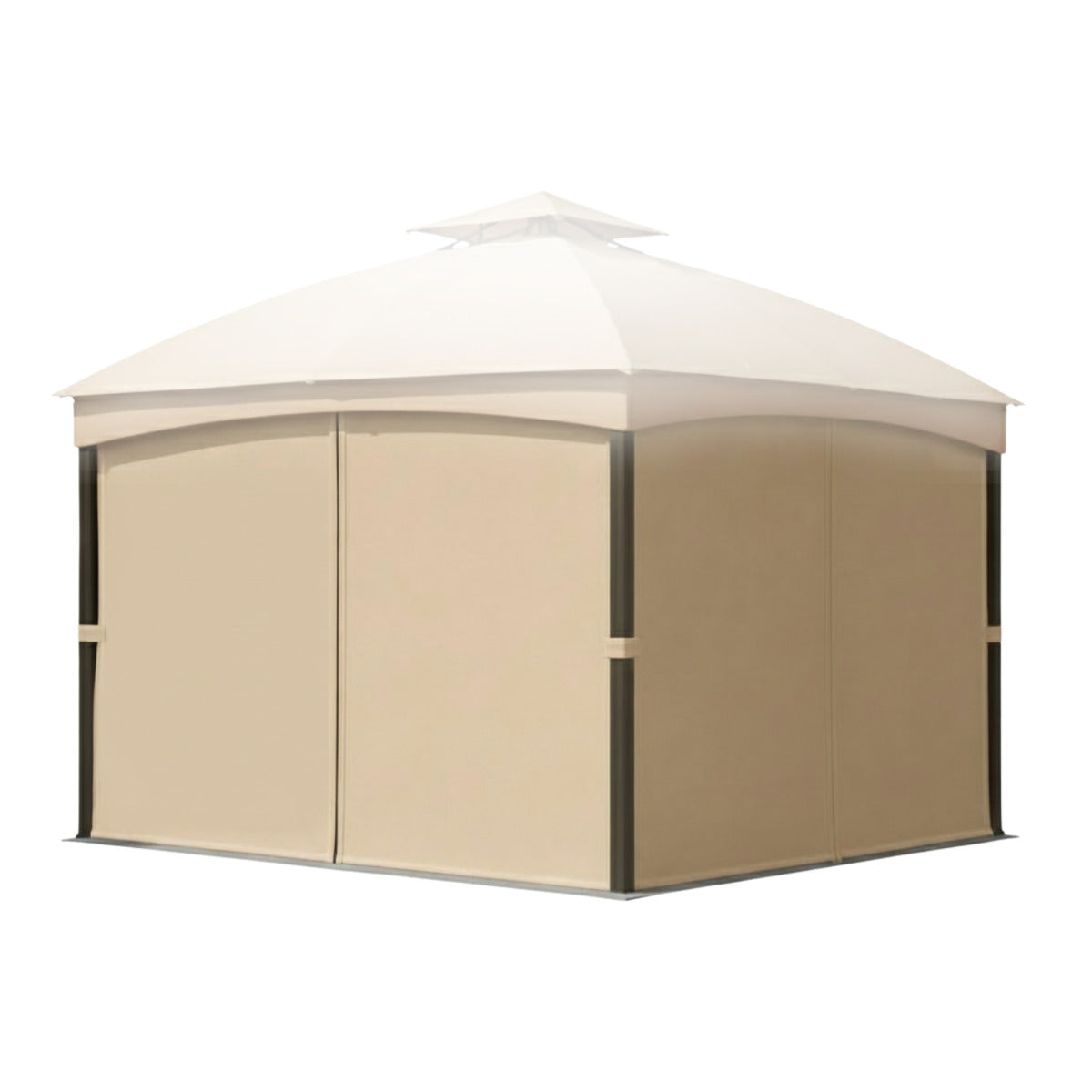 Replacement Privacy Curtain Set for TPGAZ2303D, TPGAZ2403-A-C 10' x 12' Gazebo - Beige, 350