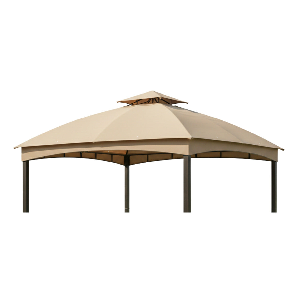 Replacement Canopy for TPGAZ2303D, TPGAZ2403-A-C 10' x 12' Gazebo - Beige, Riplock 350