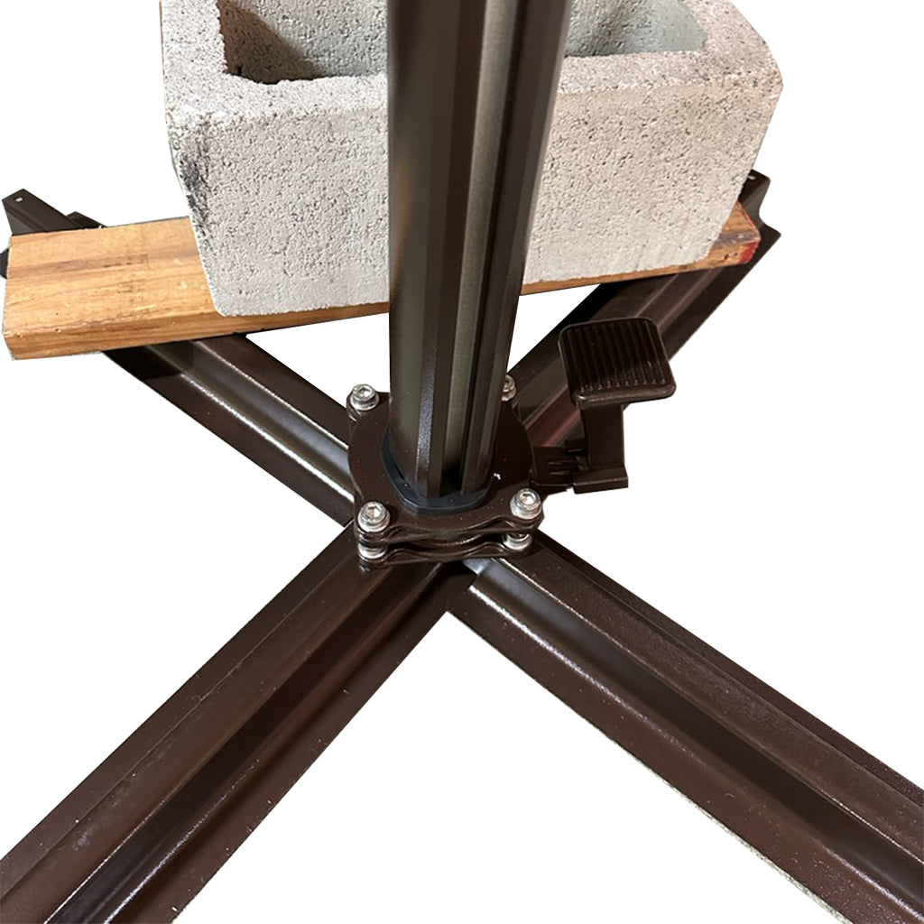 Replacement Canopy for YJAF-819C Hampton Bay Square 10x10 Umbrella - Riplock 500