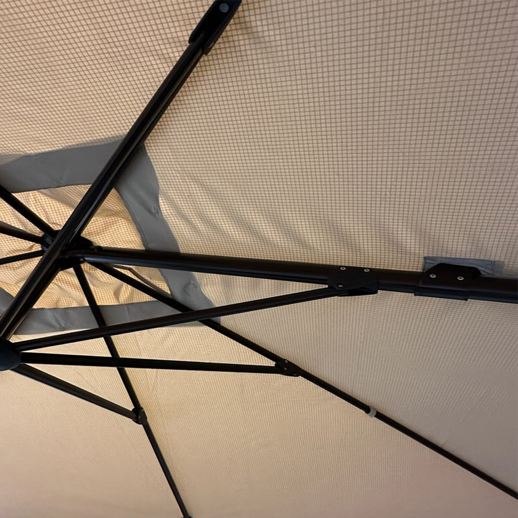 Replacement Canopy for YJAF-819C Hampton Bay Square 10x10 Umbrella - Riplock 500
