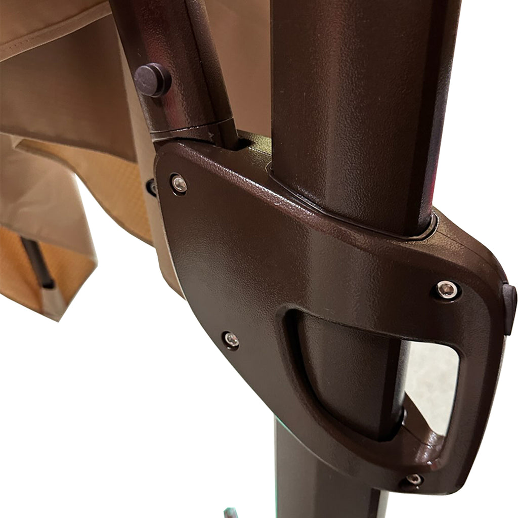 Replacement Canopy for YJAF-819C Hampton Bay Square 10x10 Umbrella - Riplock 500