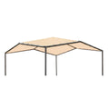 Replacement Canopy for Shelter Logic Pacifica 22512, 22513 10' x 10' Gazebo - Beige, Riplock 500