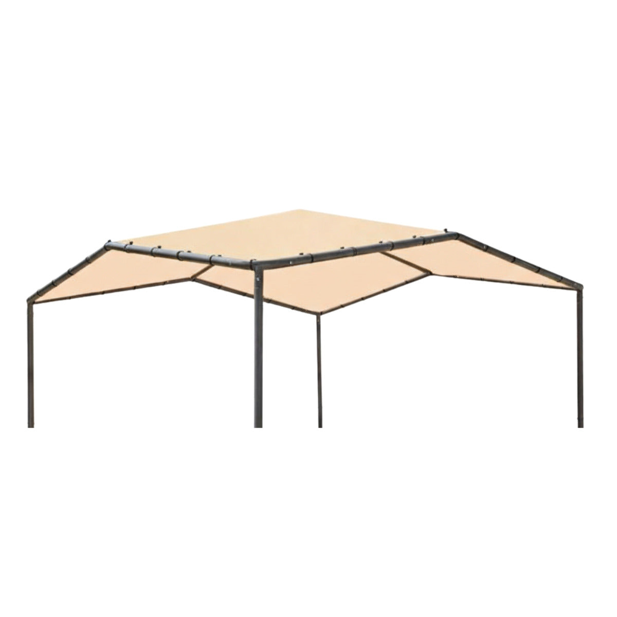 Replacement Canopy for Shelter Logic Pacifica 22512, 22513 10' x 10' Gazebo - Beige, Riplock 500