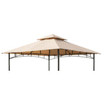 Replacement Canopy for ABCCANOPY GHG-1111DP-NT 10' x 10' Gazebo - Beige, Riplock 350