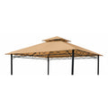 Replacement Canopy for FDW B0894DSBJF, GZ-8033 10' x 10' Gazebo - Beige, Riplock 350