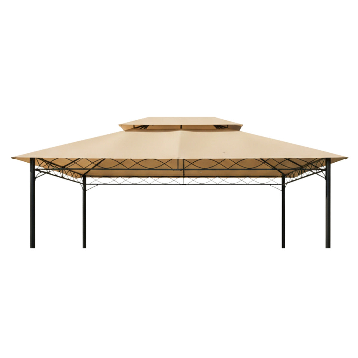 Replacement Canopy for FDW B0894FPCNT, GZ-6034, GZ6034 10' x 13' Gazebo - Beige, Riplock 350
