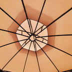 Replacement Canopy for 908303 Atwoods Cypress Hexagon Gazebo - Riplock 350
