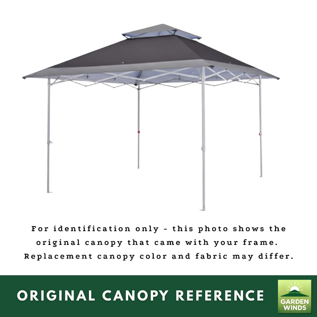 Replacement Canopy for AbcCanopy, MasterCanopy, Cooshade JS-01 13' x 13' Straight Leg Instant Shelter - RipLock 350
