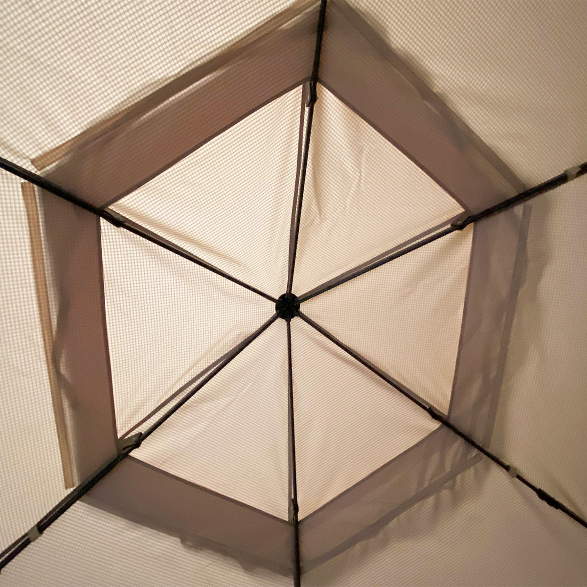 Replacement Canopy for 84C-120 Outsunny 13' Hexagon Pop Up Gazebo - RipLock 350