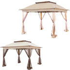 Replacement Canopy for COOS Bay Cool Spot and Eagle Peak 11'x11' Pop-Up Instant Gazebo - RipLock 350
