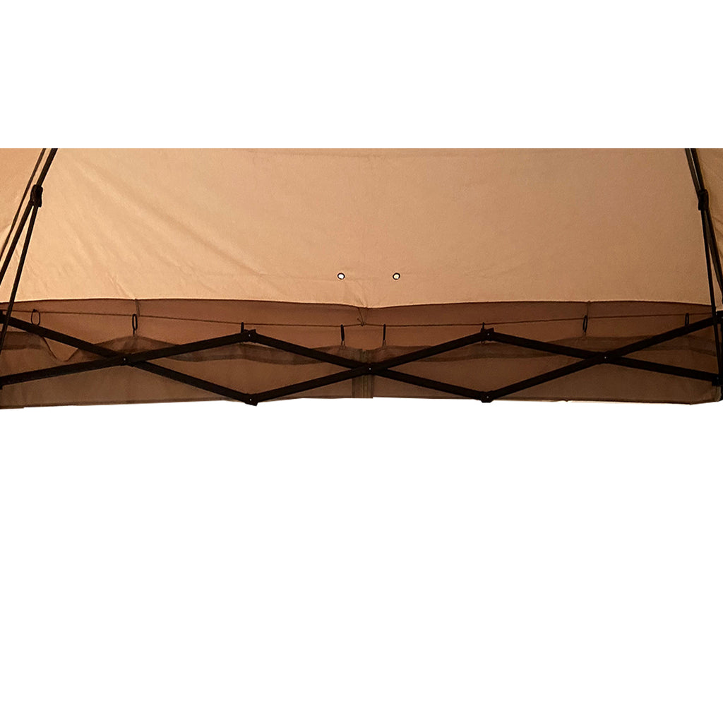 Replacement Canopy for AJ02-11B COOSHADE, MASTERCANOPY, ABCCANOPY 11'x11' Pop Up Gazebo - RipLock 350