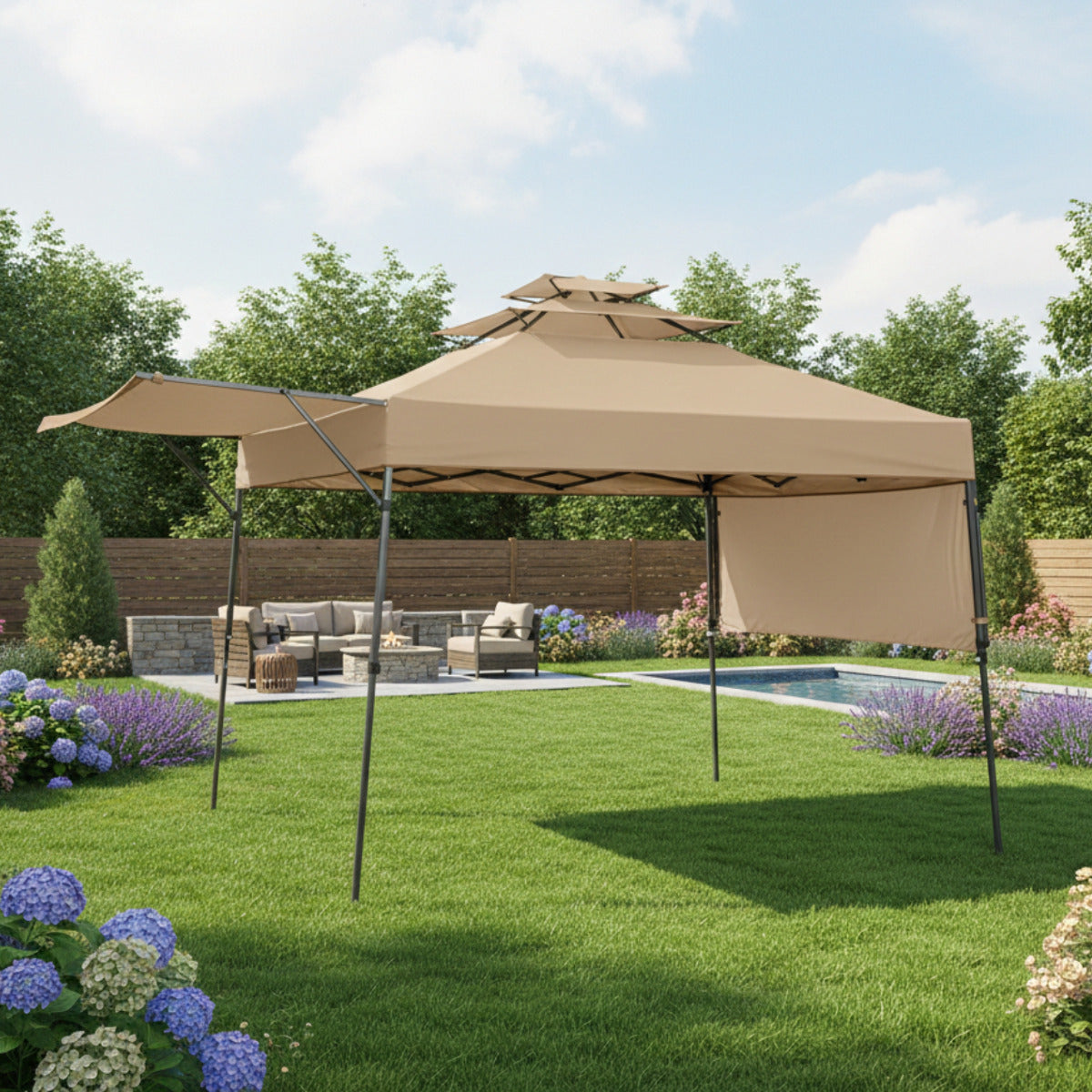 Replacement Canopy for Quick Shade Summit Triple Tier 10x10 Tent