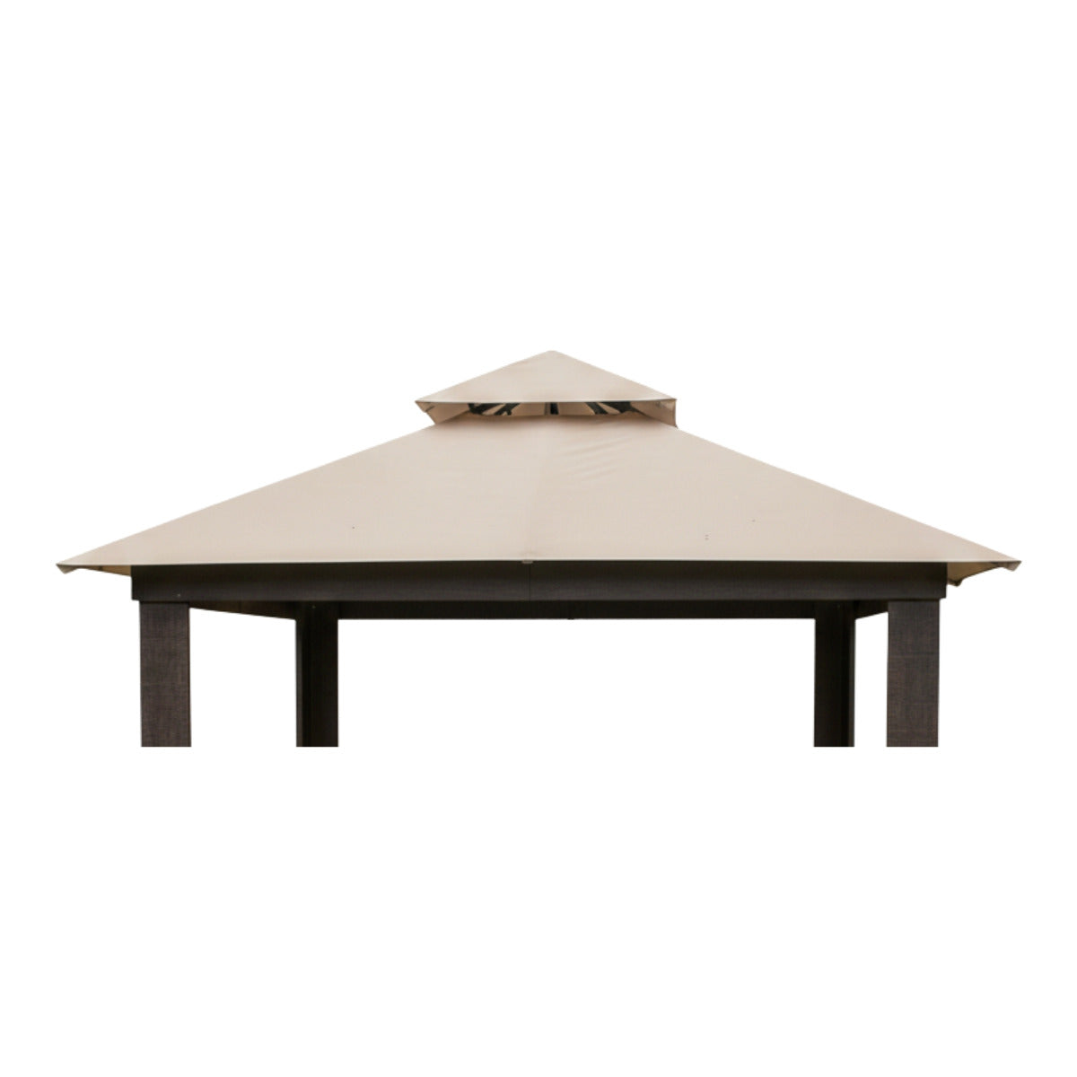 Replacement Canopy for Elite Shade USA X002045IRZ 12' x 12' Gazebo - Beige, RipLock 500