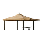 Replacement Canopy for Conley CON-1010-21 10' x 10' Gazebo with Awning - Beige, RipLock 350