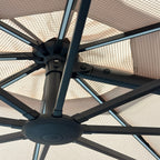 Replacement Canopy for Hampton Bay URM062003C-1 Umbrella - RipLock 350 - Slate Gray