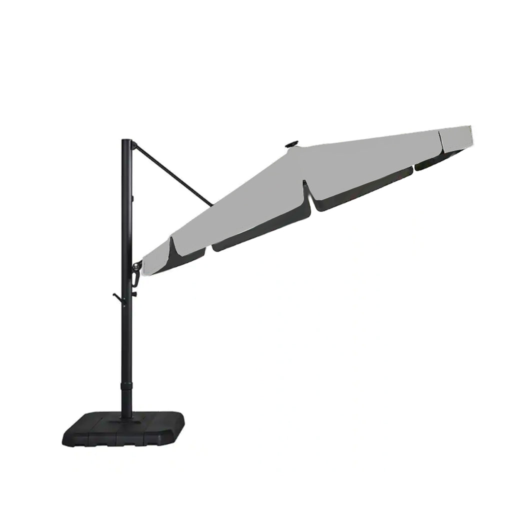 Replacement Canopy for Hampton Bay URM062003C-1 Umbrella - RipLock 350 - Slate Gray