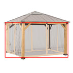 Replacement Netting Set for A102007200 Hard Top Gazebo