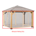 Replacement Netting Set for A102007200 Hard Top Gazebo