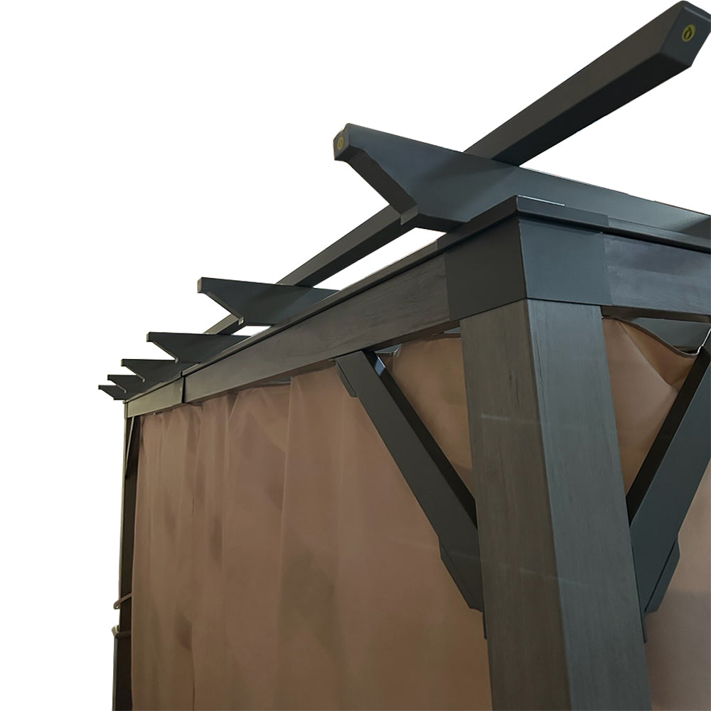 Replacement Privacy Curtain Set for Allen + Roth Riverpointe Pergola