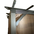 Replacement Privacy Curtain Set for Allen + Roth Riverpointe Pergola