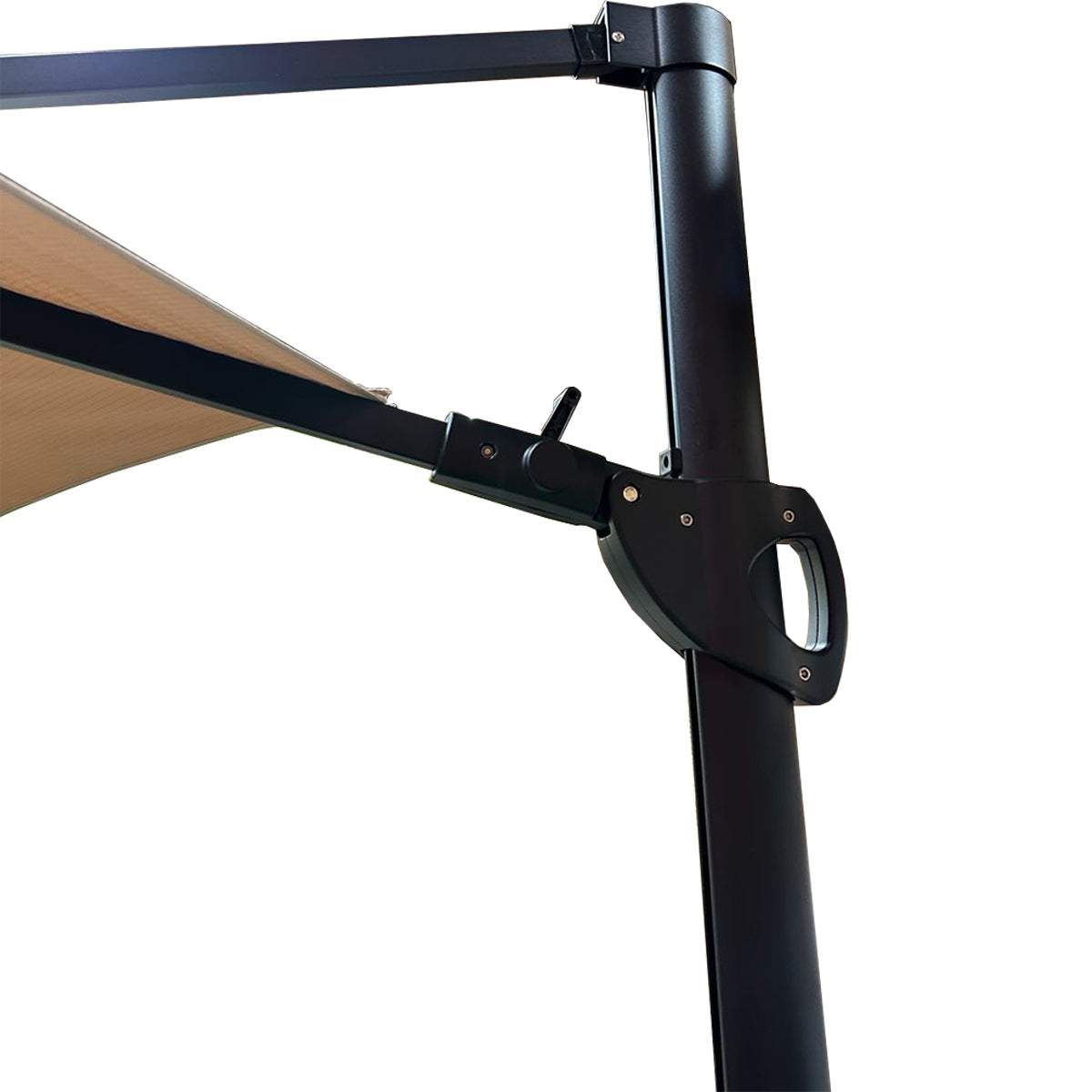 Replacement Canopy for Style Selections 9ft Offset Umbrella - RipLock 350 - Slate Gray