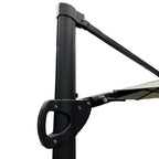 Replacement Canopy for Style Selections 9ft Offset Umbrella - RipLock 350 - Slate Gray