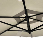 Replacement Canopy for Style Selections 9ft Offset Umbrella - RipLock 350 - Slate Gray
