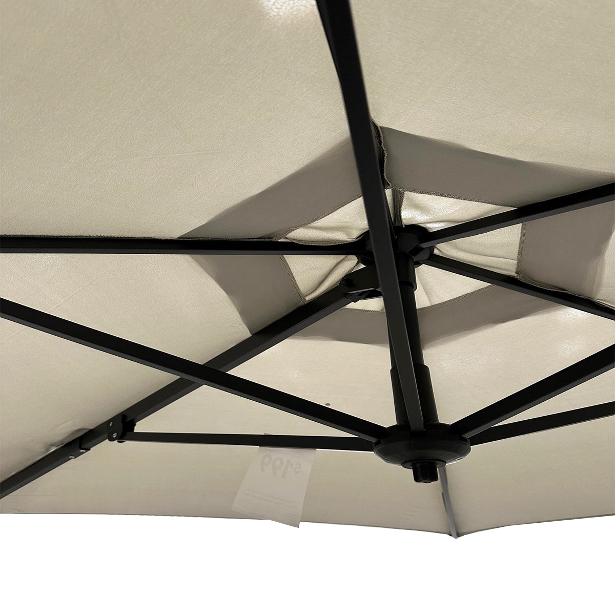 Replacement Canopy for Style Selections 9ft Offset Umbrella - RipLock 350 - Slate Gray