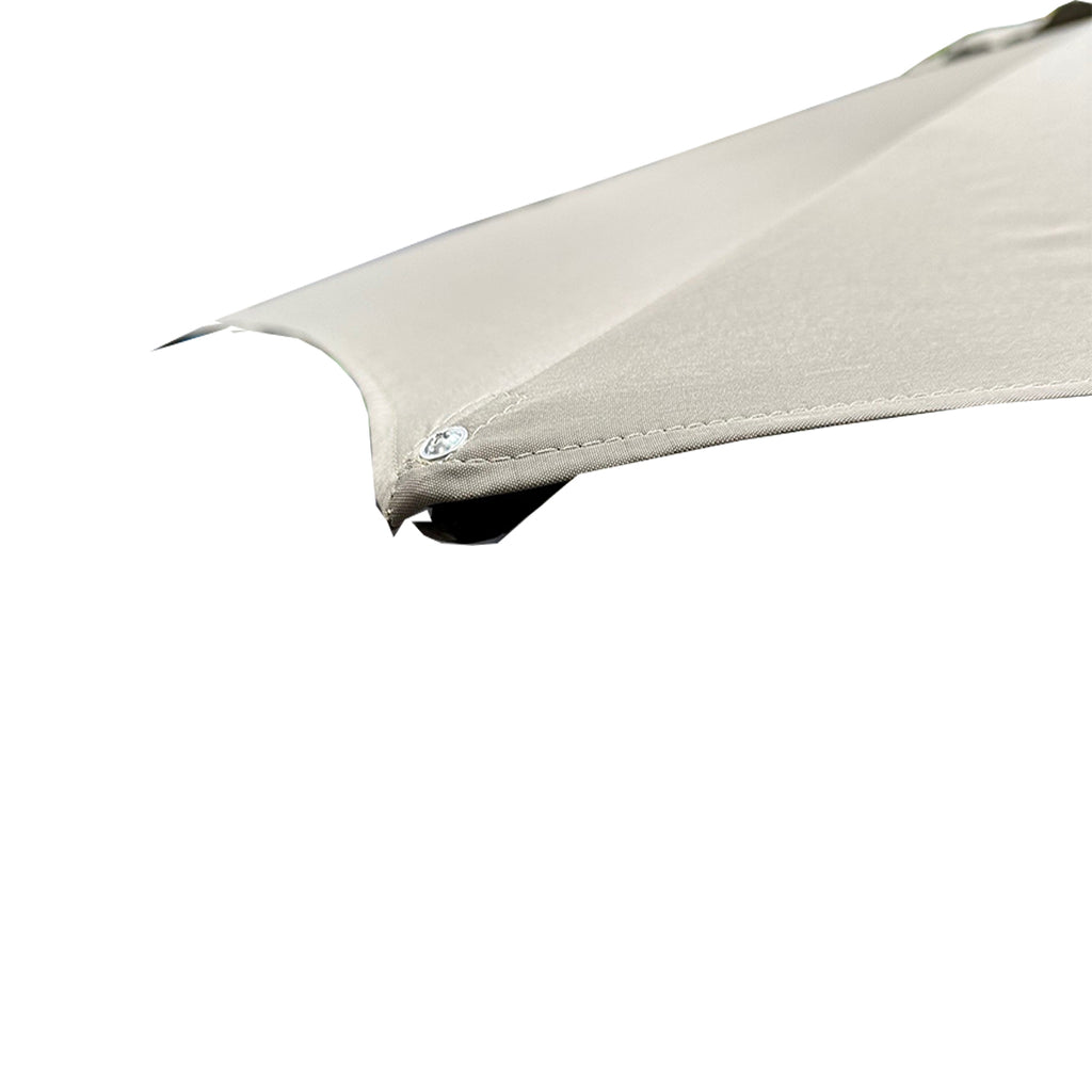 Replacement Canopy for Style Selections 9ft Offset Umbrella - RipLock 350 - Slate Gray