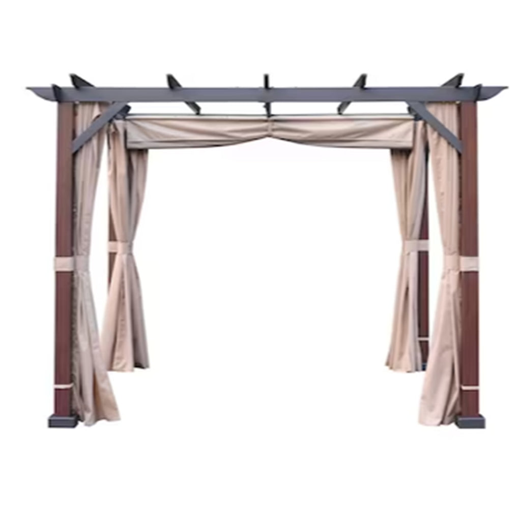 Replacement Privacy Curtain Set for Allen + Roth TPPER2401A Pergola