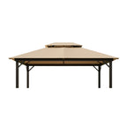 Replacement Canopy for Spencer Hill GG-11076-AAP 10' x 12' Gazebo - Beige, RipLock 350